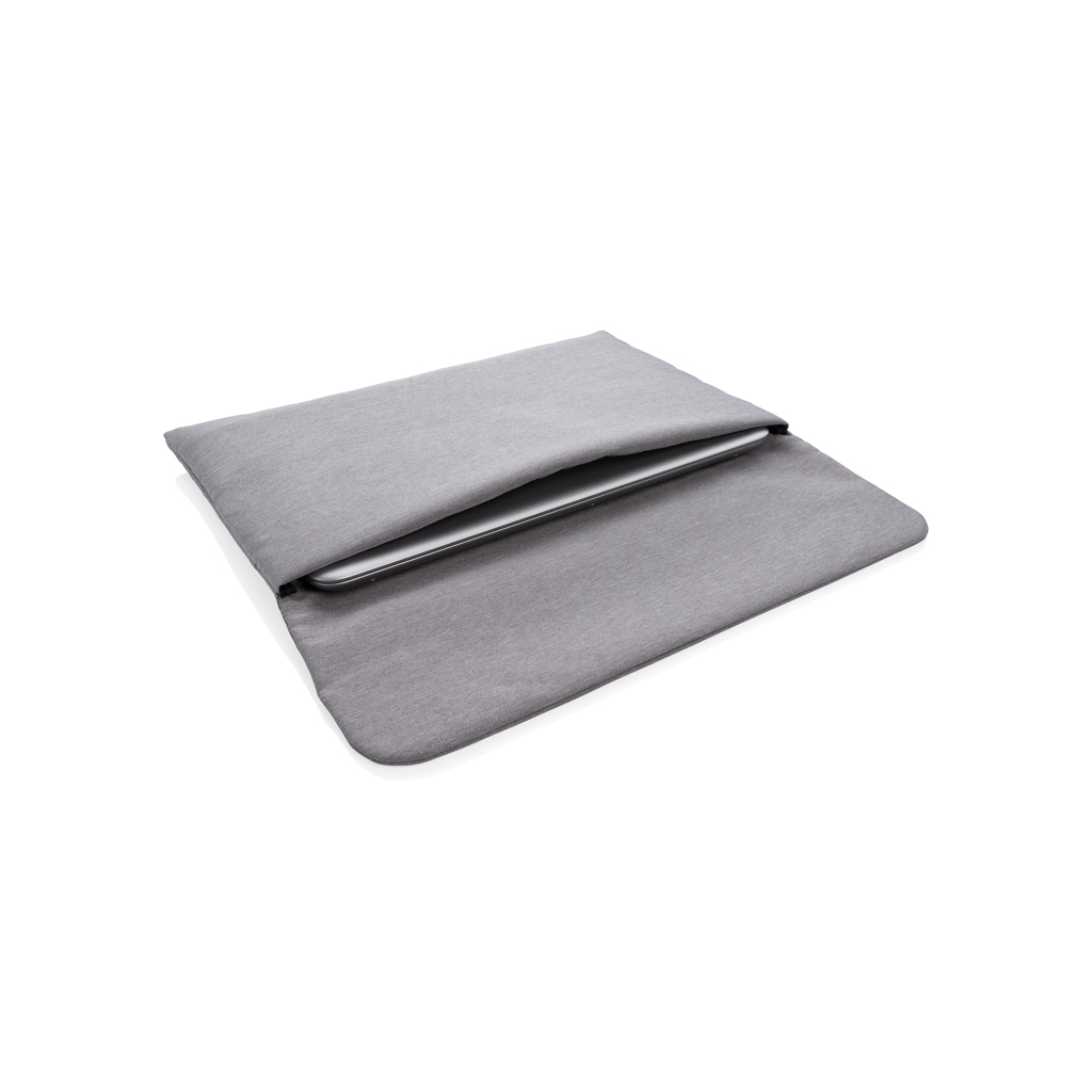 Magnetisch sluitende 15.6" laptop sleeve PVC-vrij