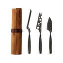 BOSKA Cheese Knife Set Monaco+ Black