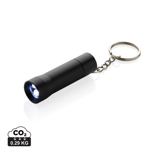 Flash RCS recycled aluminium keychain torch