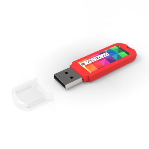 USB Stick Spectra 3.0 Delta Red, 256 GB Premium