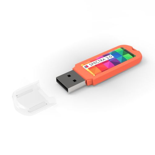 USB Stick Spectra 3.0 Delta Orange, 128 GB Premium