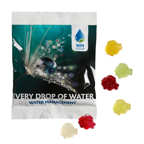 Fruit Gum STANDARD 20 g in een composteerbare zak
