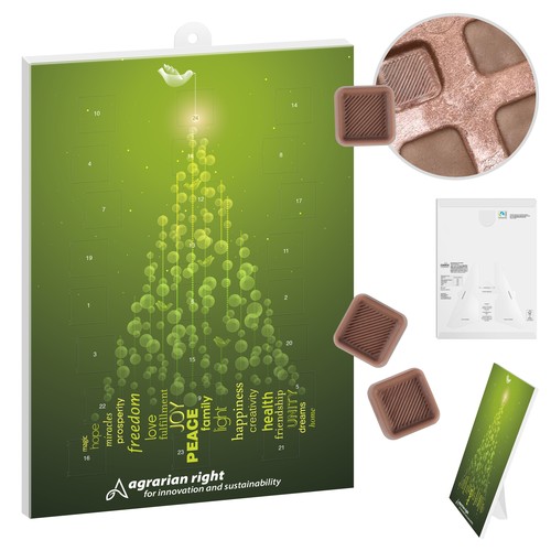 Papieren Adventskalender Klassiek – individueel