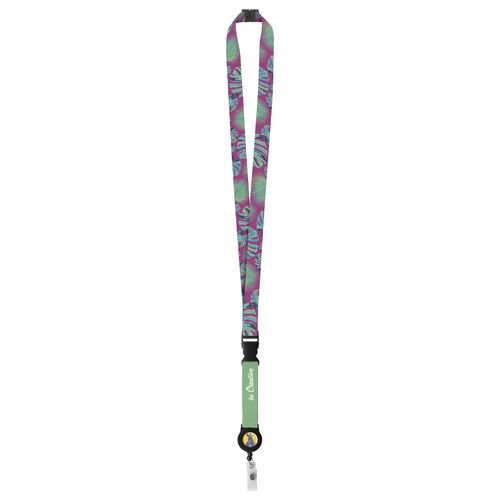 Custom Sublimation Lanyard Subyard YoYo B Safe