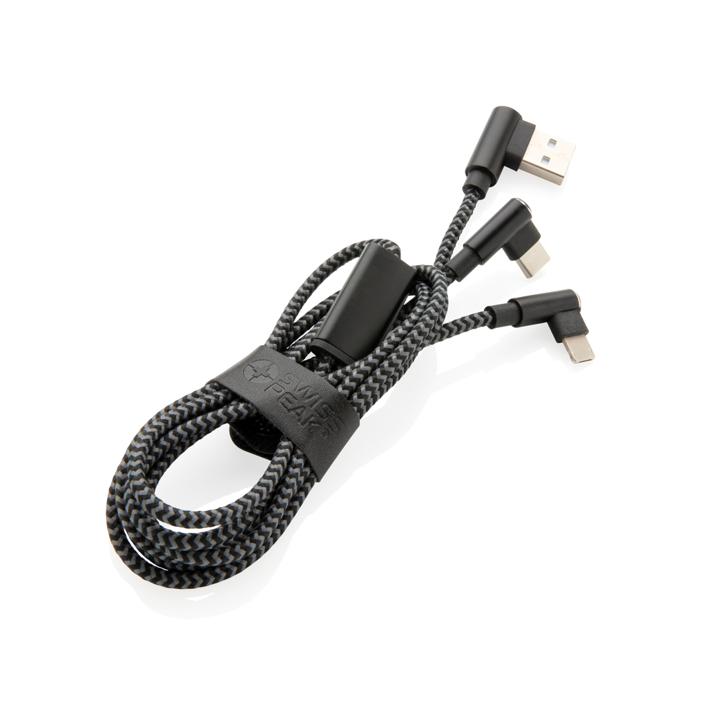 Swiss Peak luxe 3-in-1 kabel