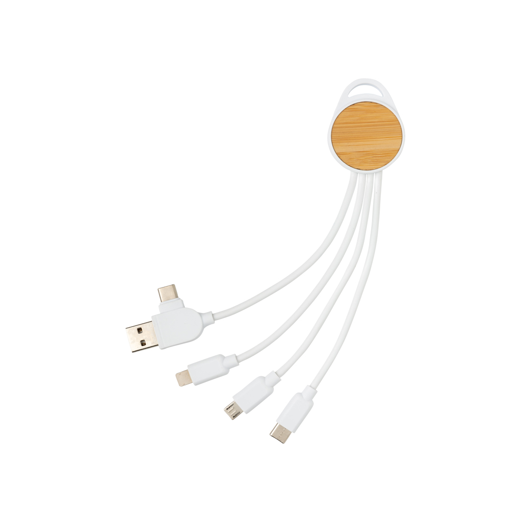 RCS gerecycled plastic Ontario 6-in-1 ronde kabel