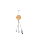 Sleutelhanger met usb-oplaadkabel Mugory