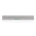 Aluminium driehoekige liniaal 15 cm