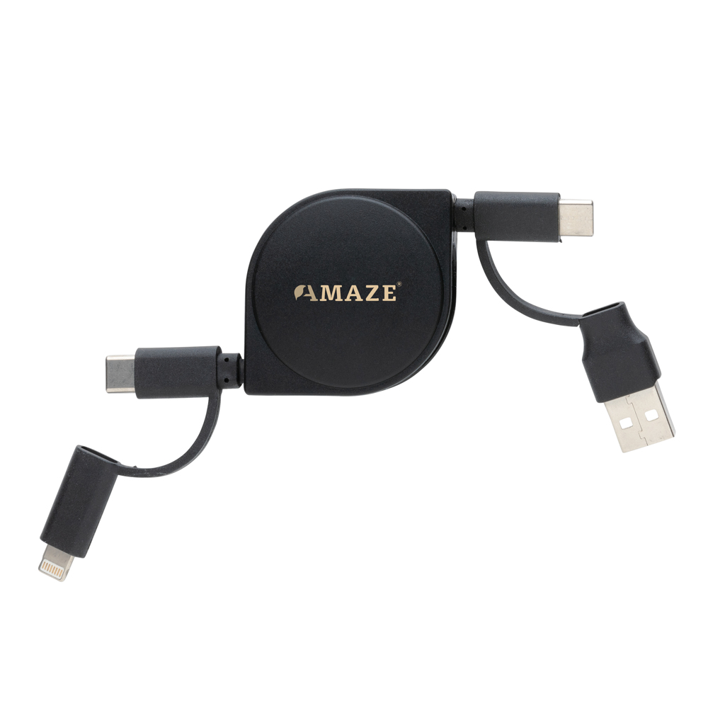 RCS standaard recycled plastic and TPE 6-in-1 kabel