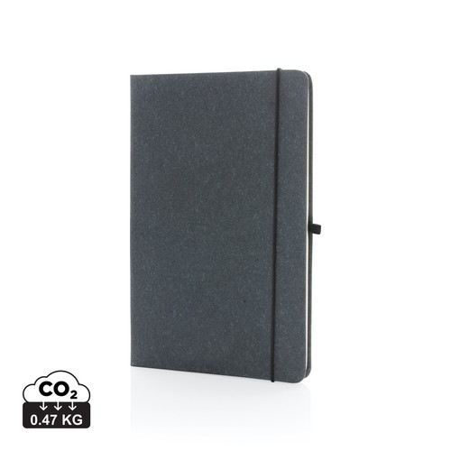 Gerecycled lederen hardcover notitieboek A5