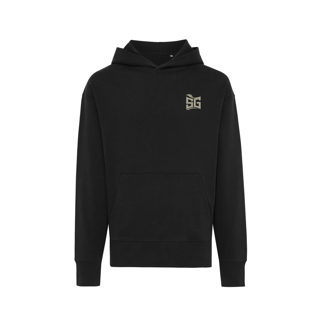 IQONIQ Yoho gerecycled katoen relaxed hoodie