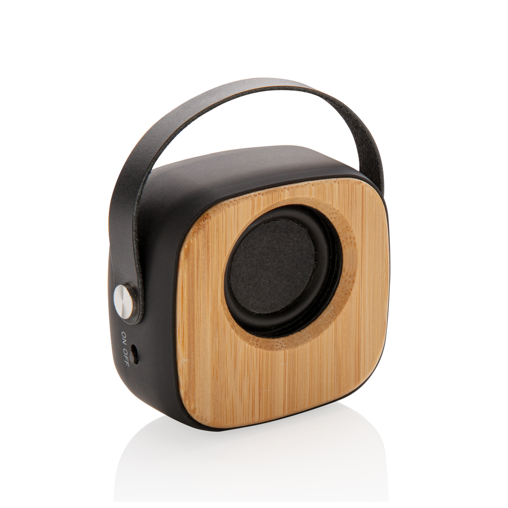 Bamboe 3W draadloze fashion speaker