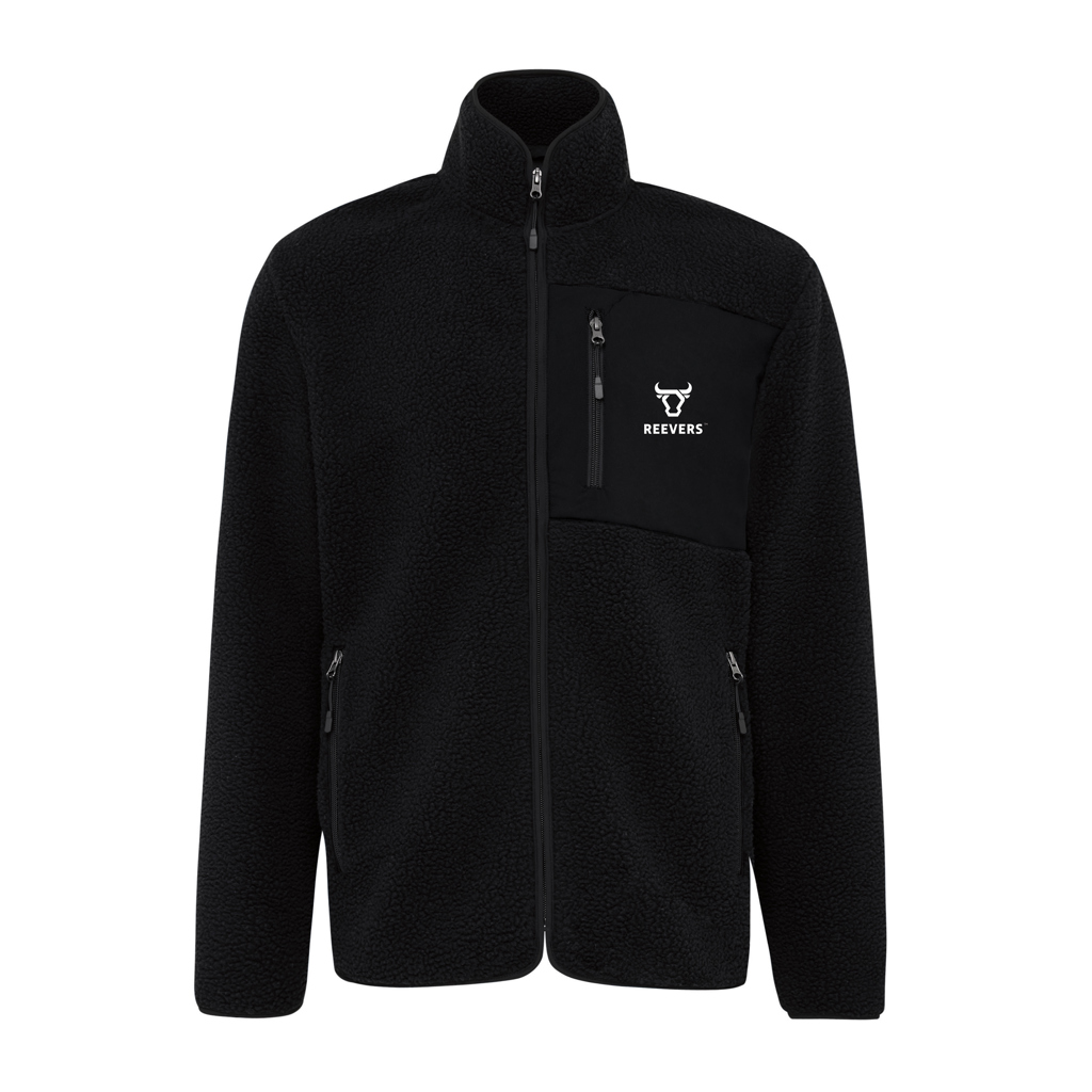 IQONIQ Diran gerecycled polyester pile-fleece jas