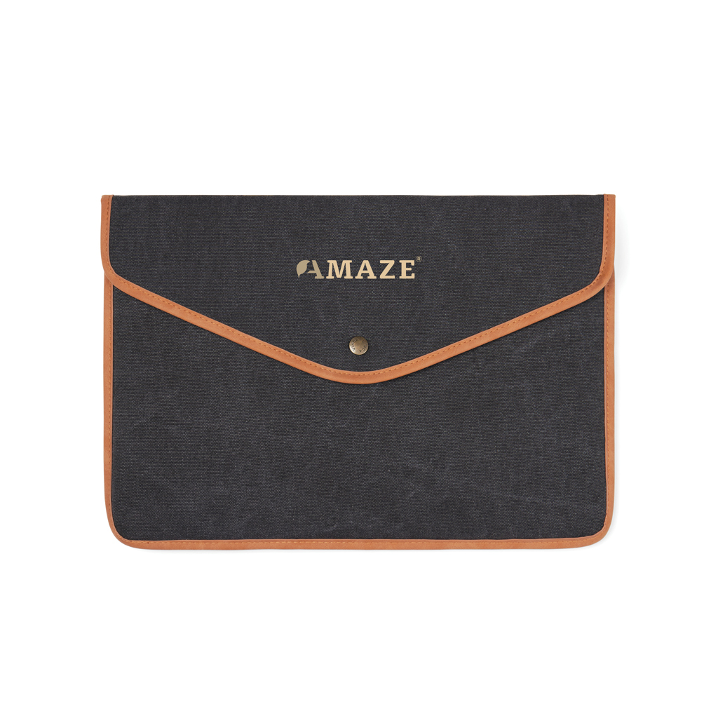 VINGA Bosler GRS recycled canvas 16" laptop sleeve