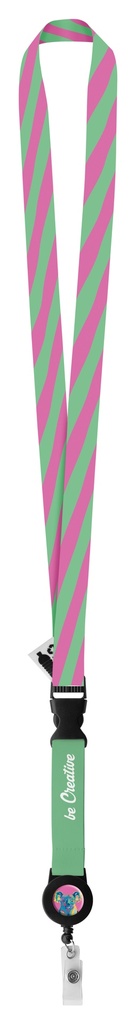 custom made sublimatie lanyard-Subyard YoYo B RPET