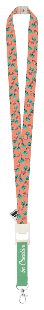 custom made sublimatie lanyard-Subyard Drink Safe Eco