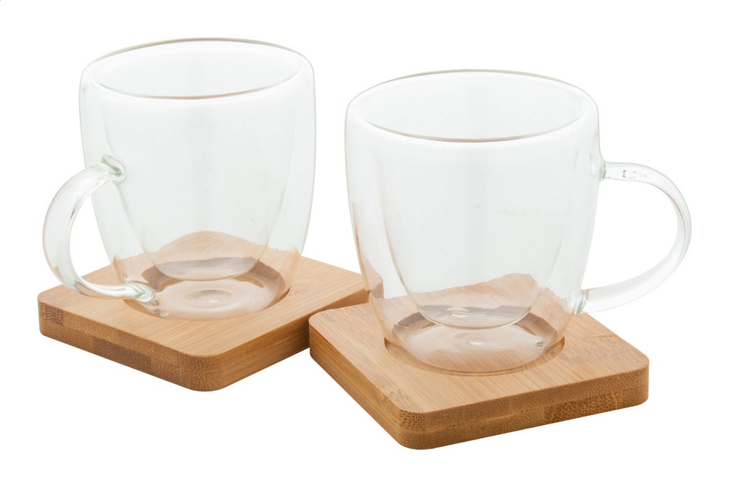 glazen espresso kopjes set