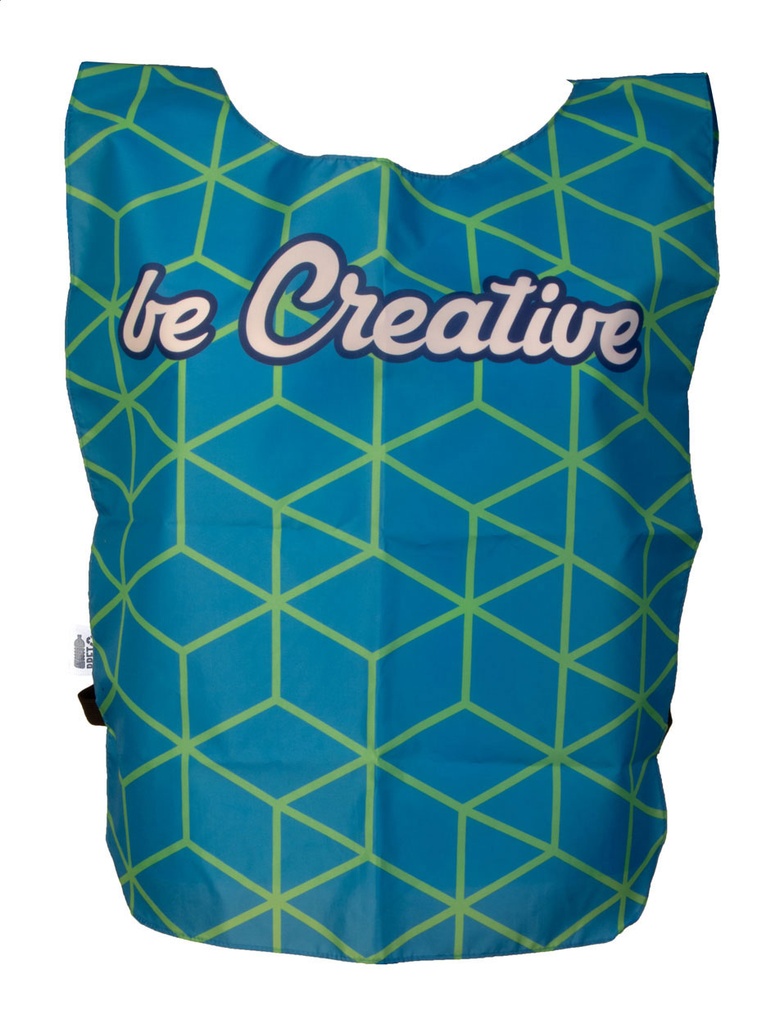custom made RPET-sportvest-CreaTeam