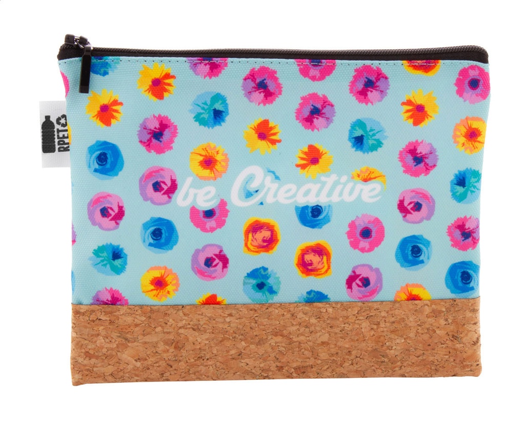 custom made make-up tas-CreaBeauty Cork M RPET