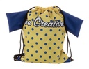 custom made trekkoord tas voor kinderen-CreaDraw T Kids