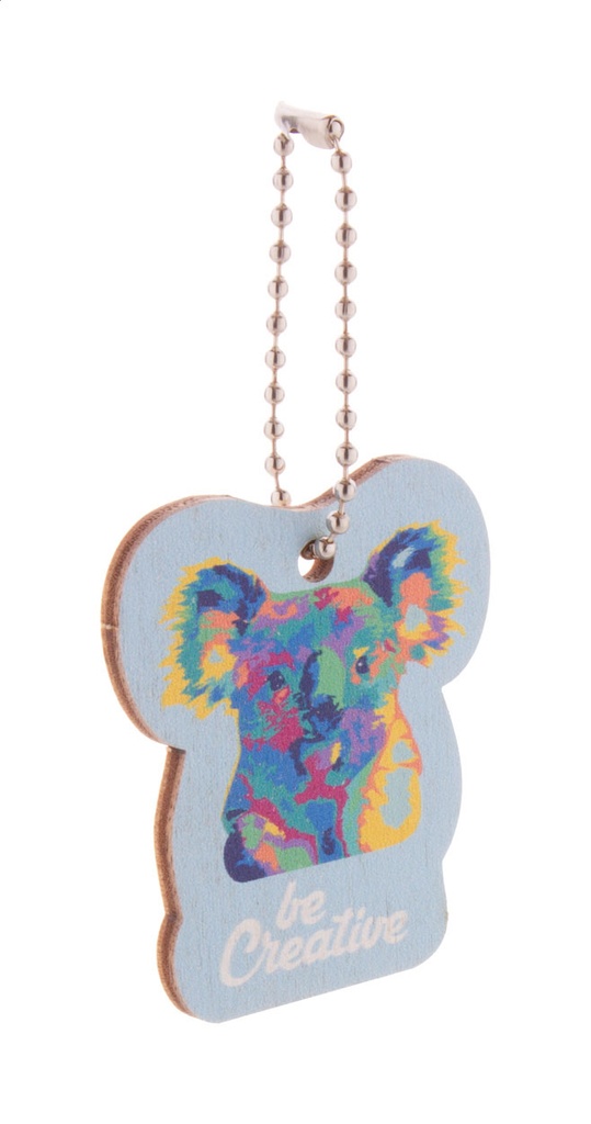 custom made sleutelhanger-CreaFob Wood