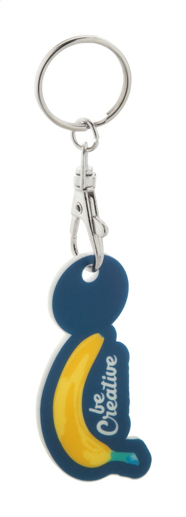 winkelwagenmuntje sleutelhanger - ColoShop Creative