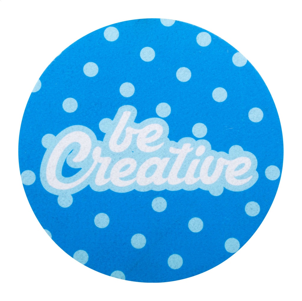  custom made RPET-muismat-CreaFelt Cursor Round