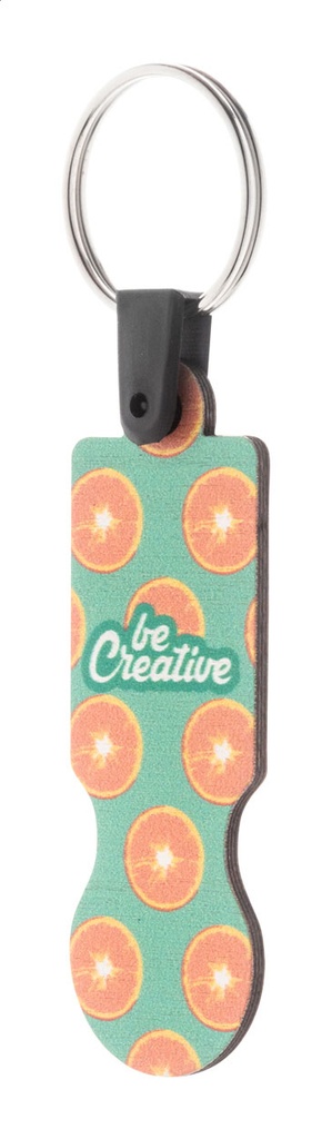 custom made trolley munt sleutelhanger-ColoCart Eco