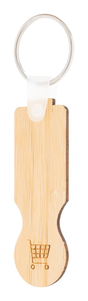 trolley munt sleutelhanger-BooCart