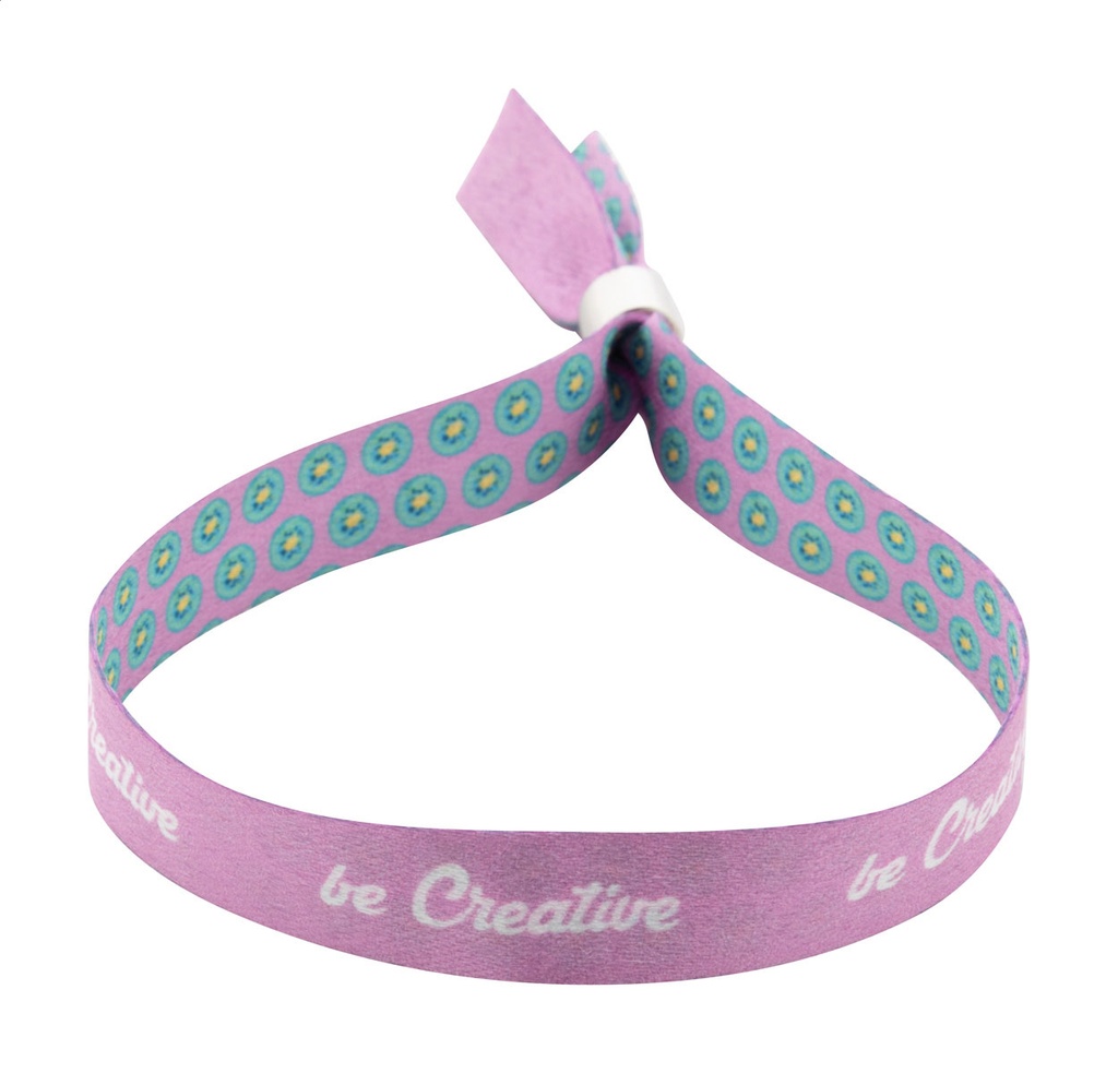 Custom made RPET festival armband