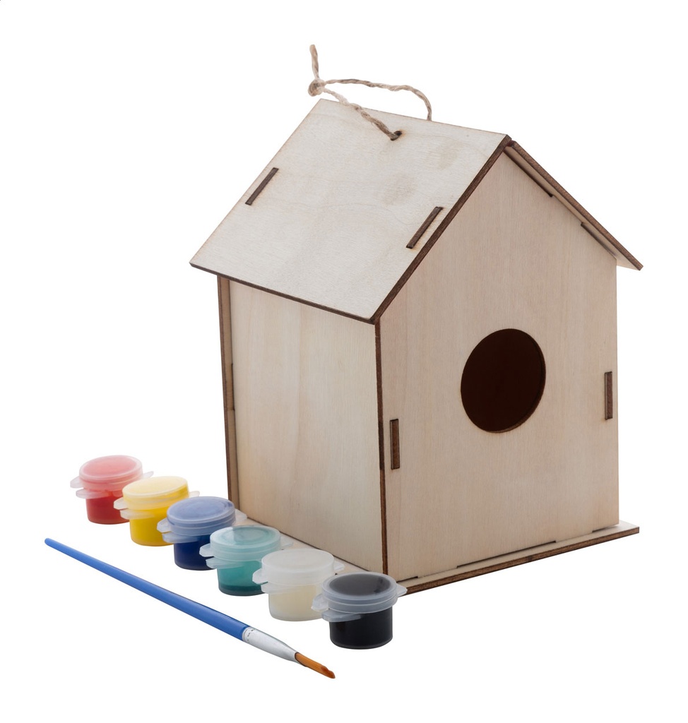 Doe-het-zelf vogelhuisje