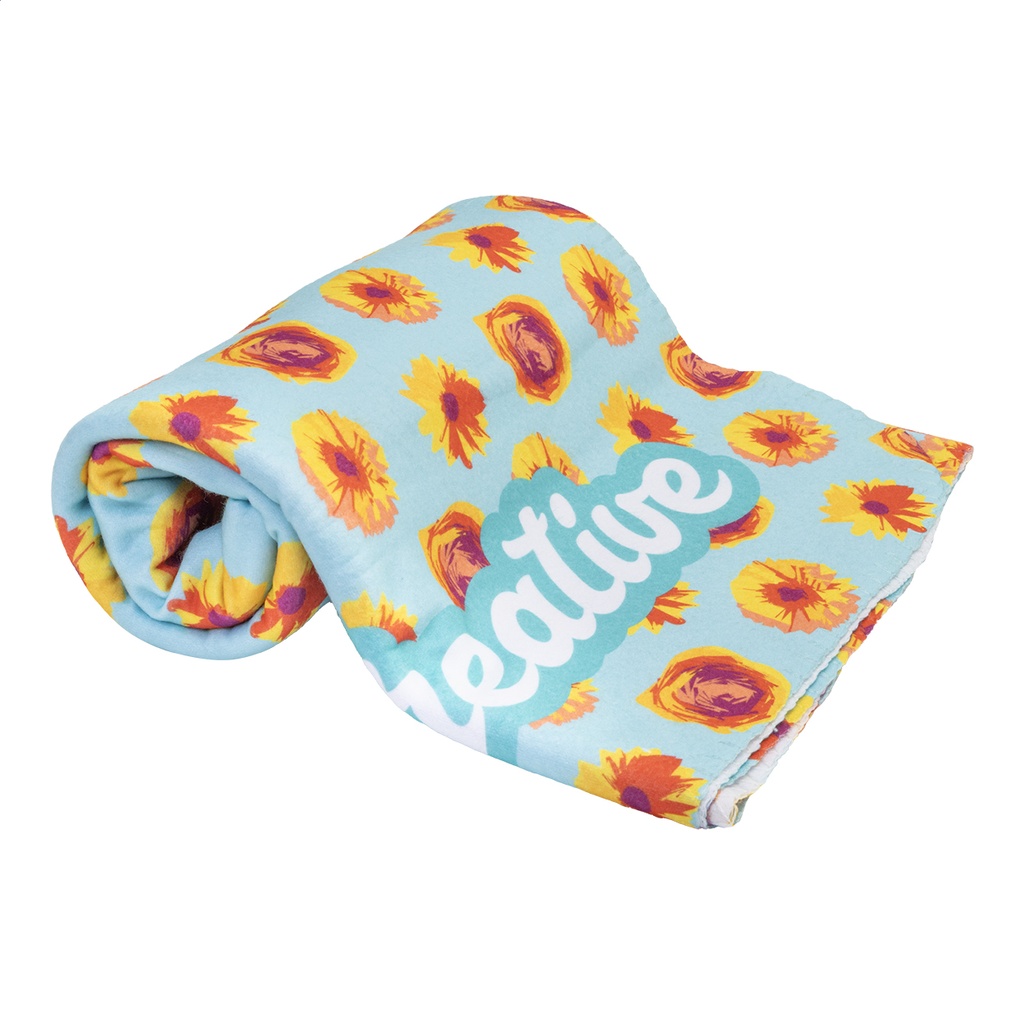 custom made RPET polar fleece deken