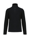 short zip fleece jas