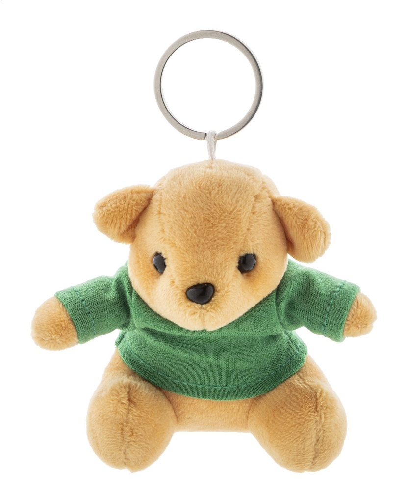 pluche teddybeer sleutelhanger