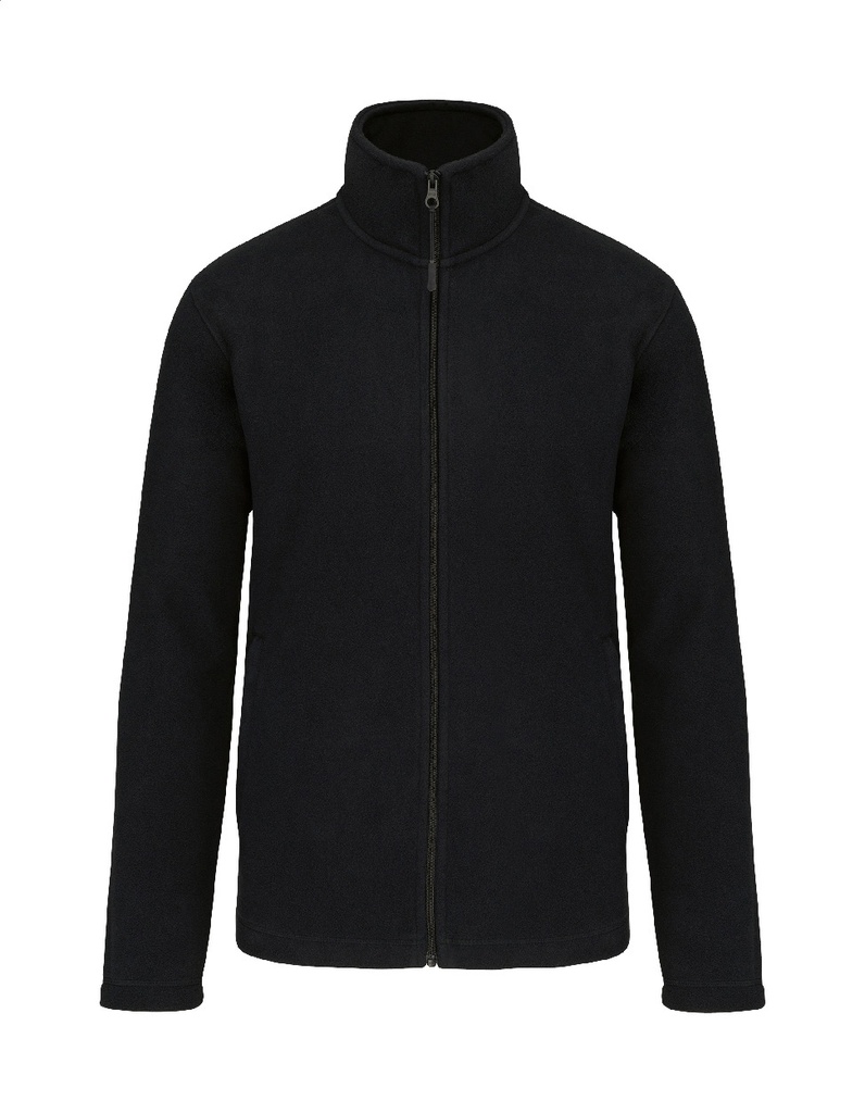 full zip fleece jas