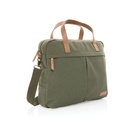 Impact AWARE™ 16 oz. recycled canvas laptoptas