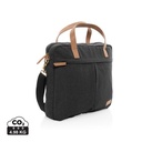 Impact AWARE™ 16 oz. recycled canvas laptoptas