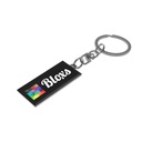 Key Ring Pluto Rectangular