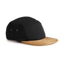 Suede Peak 5 Panel Cap