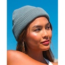 Recycled Yarn Waffle Knit Beanie