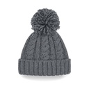 Cable Knit Melange Beanie