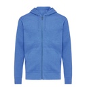 Iqoniq Abisko gerecycled katoen hoodie met rits