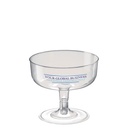 Wegwerp plastic champagnecoupeglas (180ml/6oz)