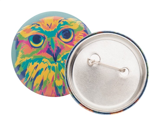 [AP718215] button met pin - PinBadge Mini