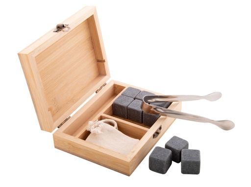 [AP808037] stenen ijsblokjesset - Bourbon