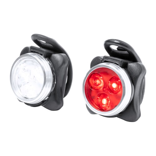 [AP733553-10] Oplaadbare fietsverlichtingsset Remko