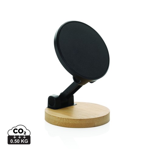 [P301.2401] Magmount RCS gerecycled plastic en bamboe telefoonstandaard
