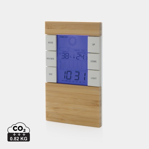 [P279.419] Utah RCS rplastic en bamboe weerstation