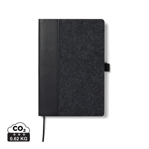 [V773011] VINGA Albon GRS gerecycled vilt notitieboek