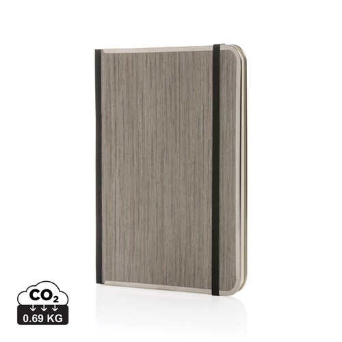 [P774.572] Treeline A5 notitieboek met luxe houten kaft